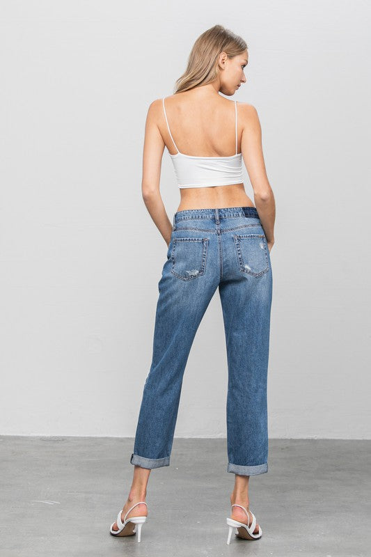 -50% Boyfriend jeans rotos